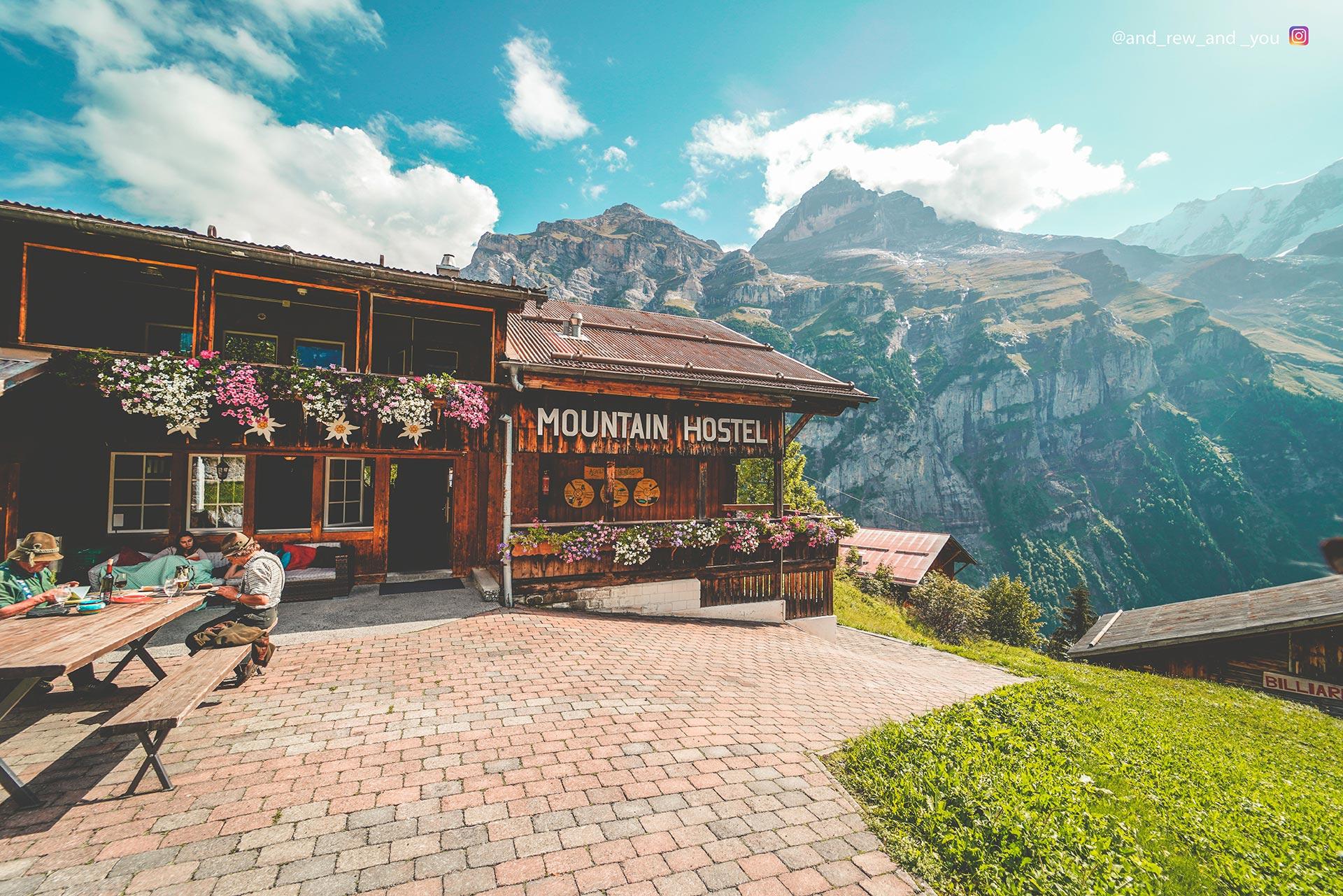 Accommodation in Gimmelwald