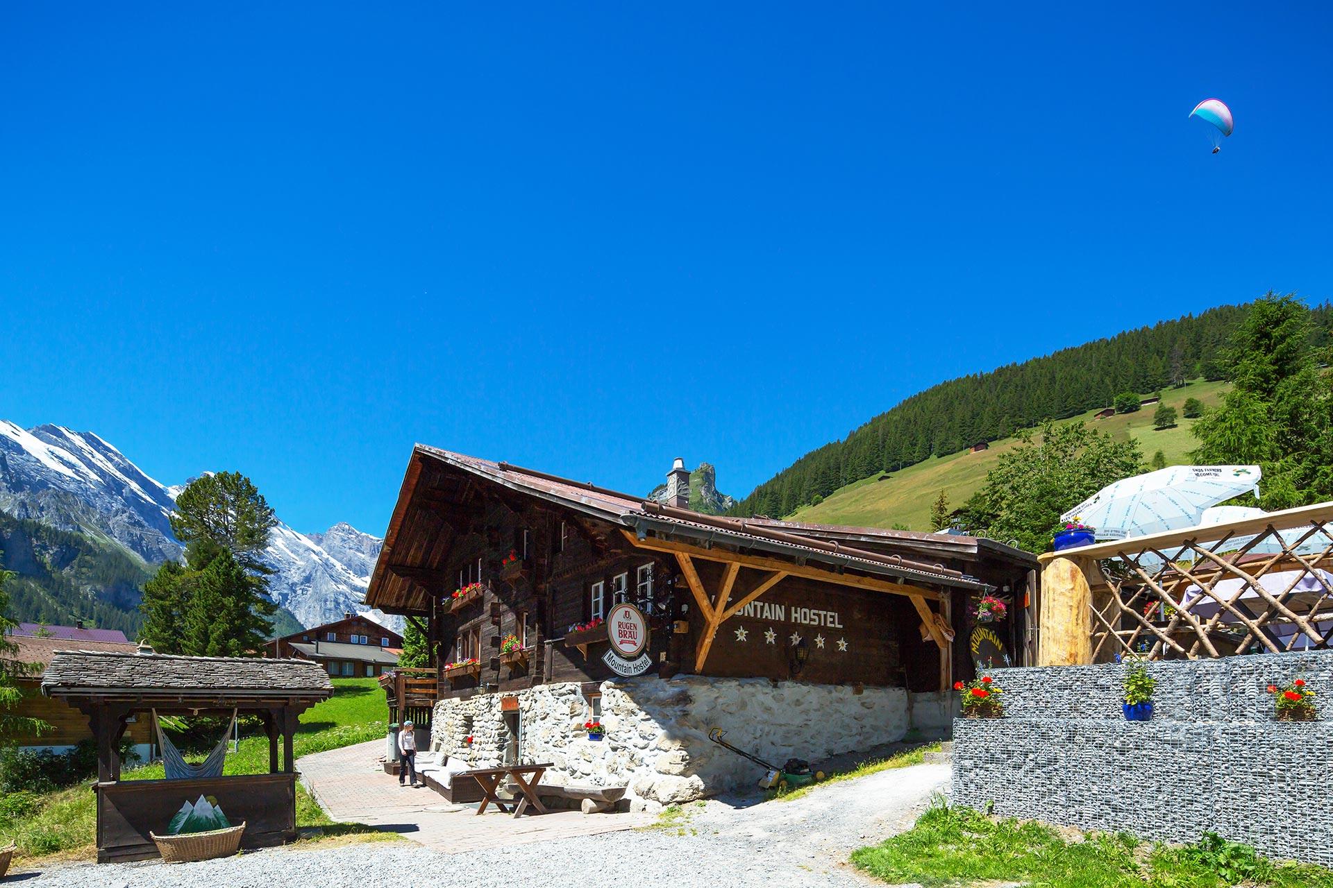 Accommodation in Gimmelwald